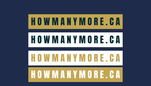 How Many More logo lockup, rectangle 7