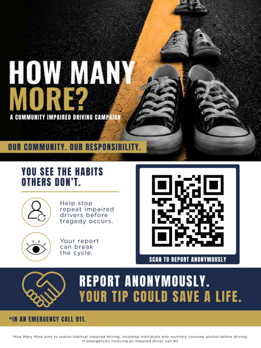 How Many More storefront poster, design 2
