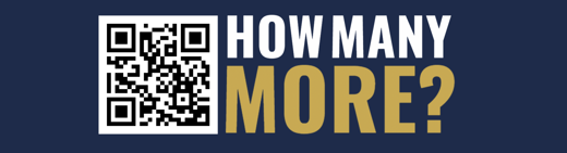 How Many More bumper sticker, design 1
